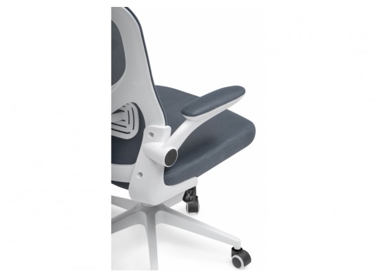 Компьютерное кресло Konfi dark gray / white