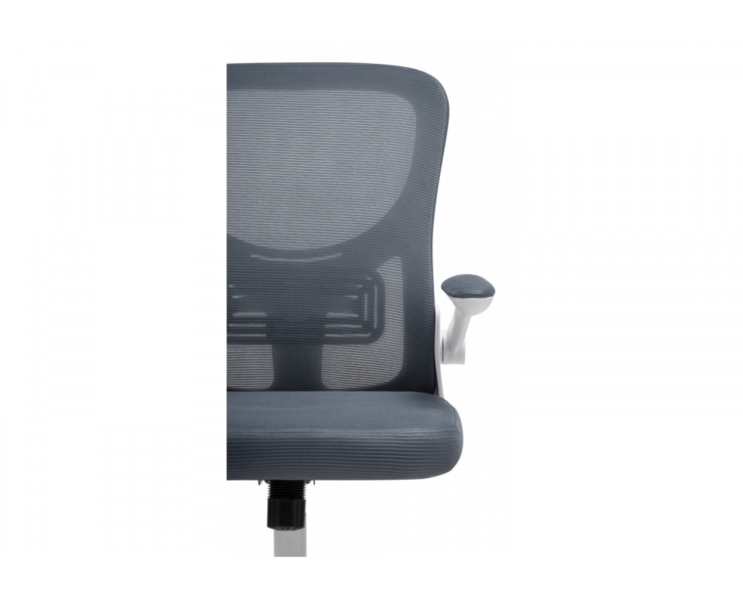 Компьютерное кресло Konfi dark gray / white