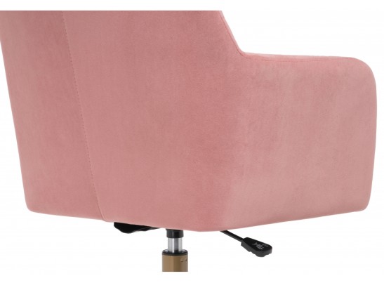 Компьютерное кресло Molly pink / gold