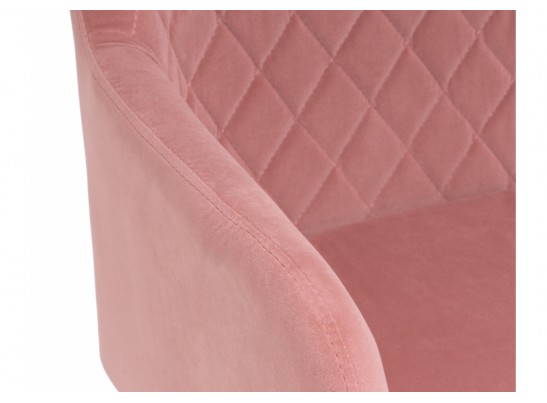 Компьютерное кресло Molly pink / gold