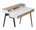 Компьютерный стол Avalon ivory white / black