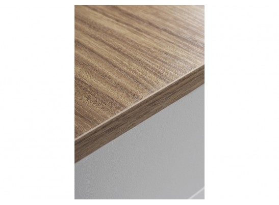 Компьютерный стол Avalon ivory white / black