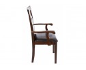 Кресло Luiza dirty oak / dark brown