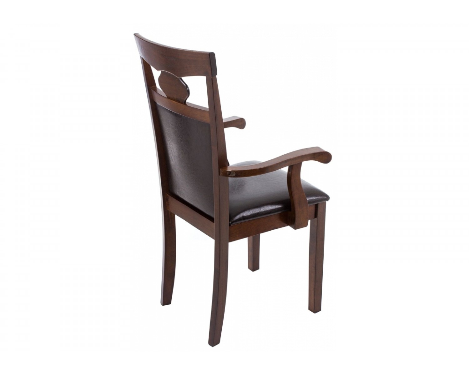 Кресло Luiza dirty oak / dark brown