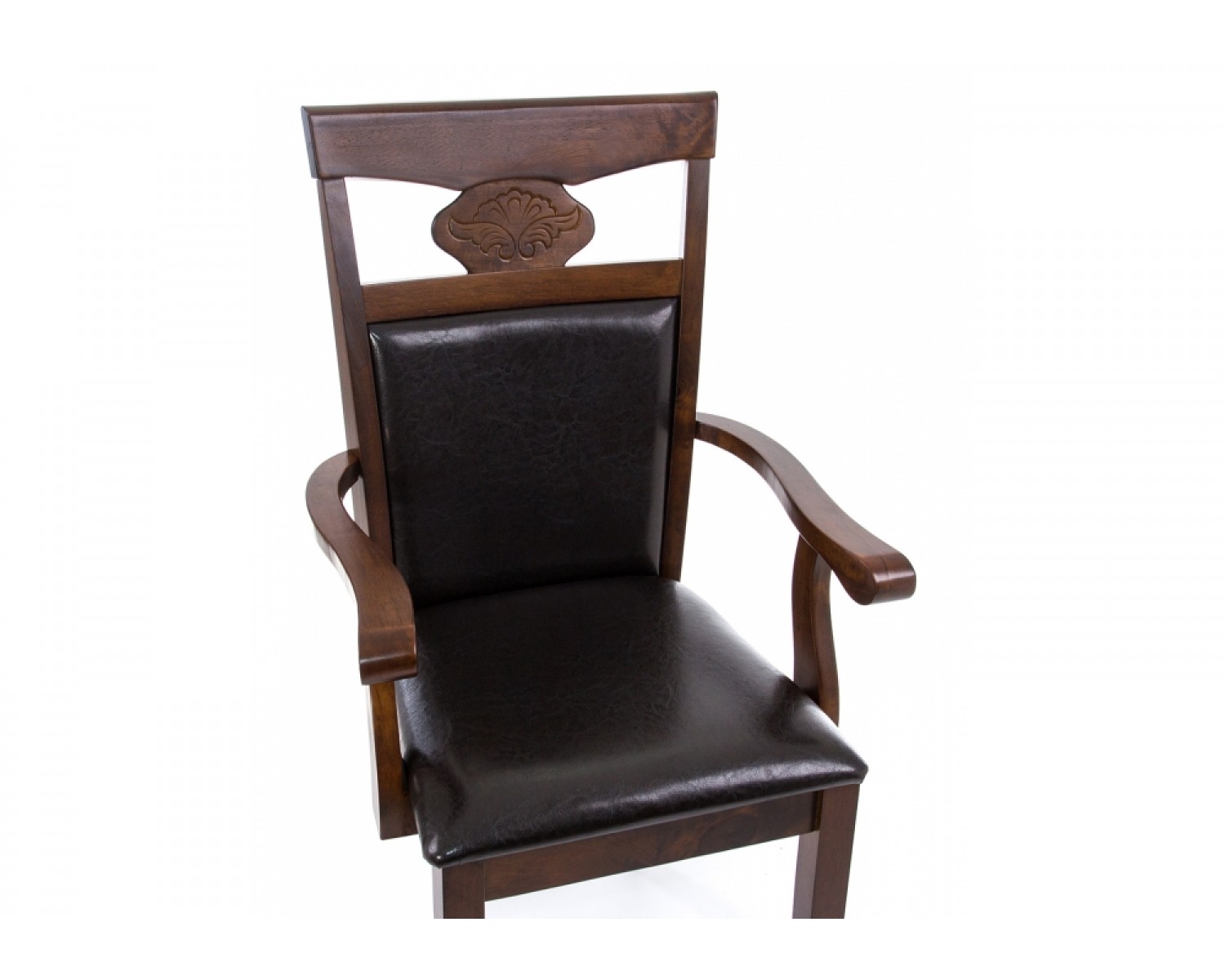 Кресло Luiza dirty oak / dark brown