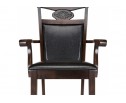 Кресло Luiza dirty oak / dark brown