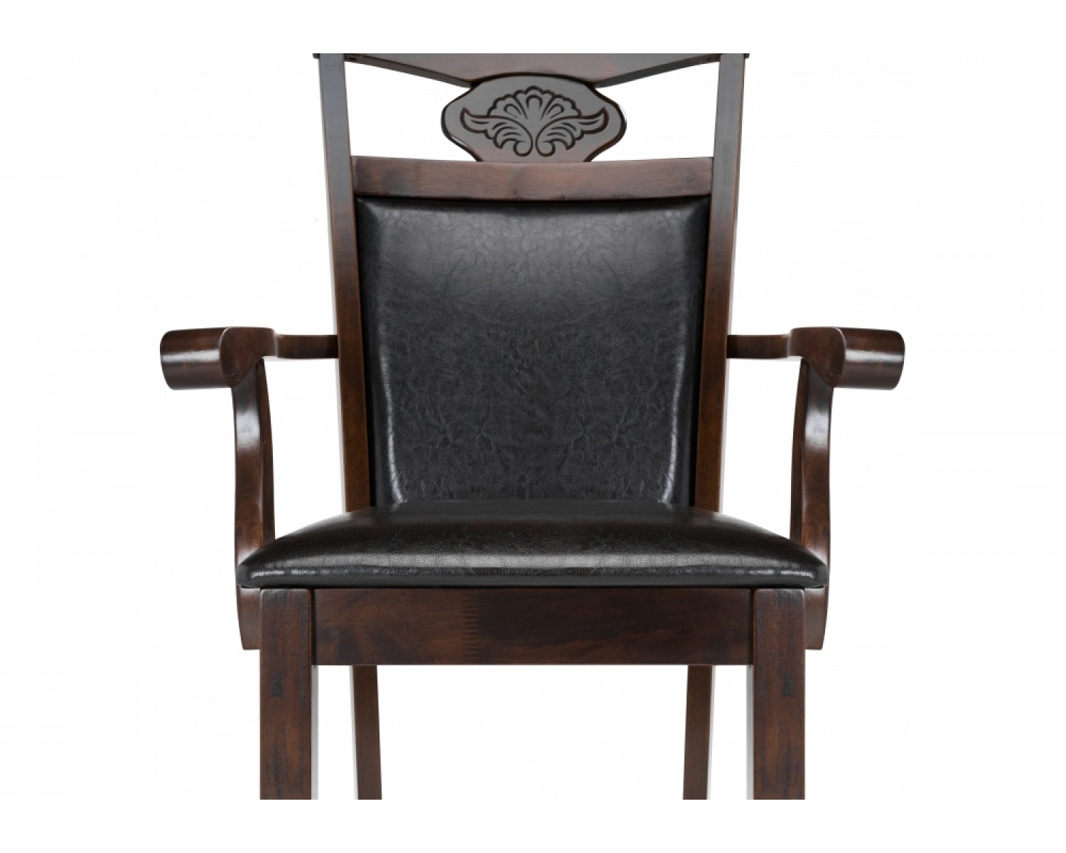 Кресло Luiza dirty oak / dark brown