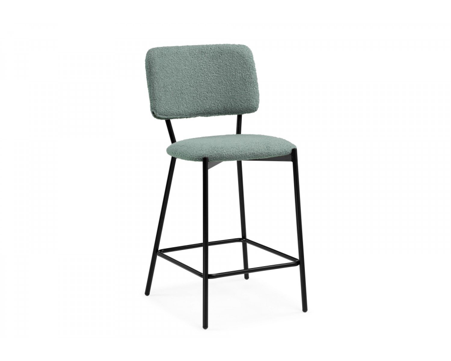 Полубарный стул Reparo bar olive / black