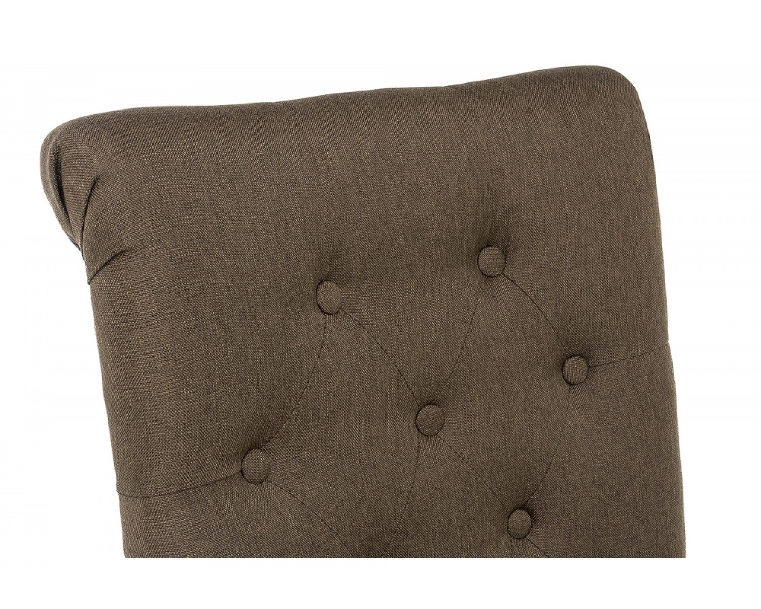 Стул Amelia dark walnut / fabric brown