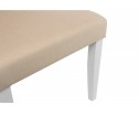 Стул Amelia white / fabric cream