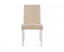 Стул Amelia white / fabric cream