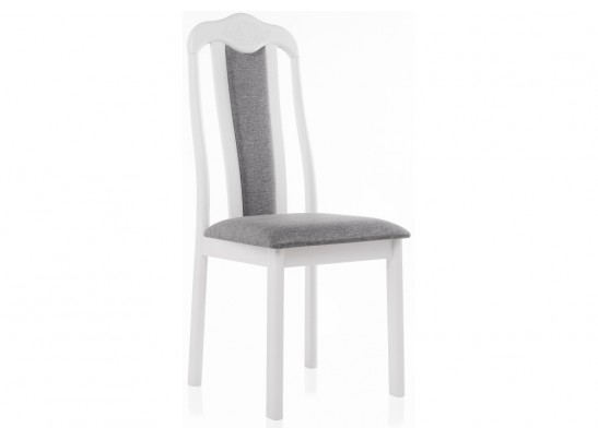 Стул деревянный Aron Soft white / light grey