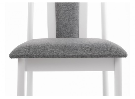 Стул деревянный Aron Soft white / light grey