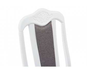 Стул деревянный Aron Soft white / light grey