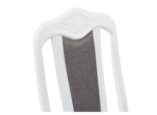 Стул деревянный Aron Soft white / light grey