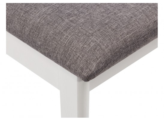 Стул деревянный Aron Soft white / light grey