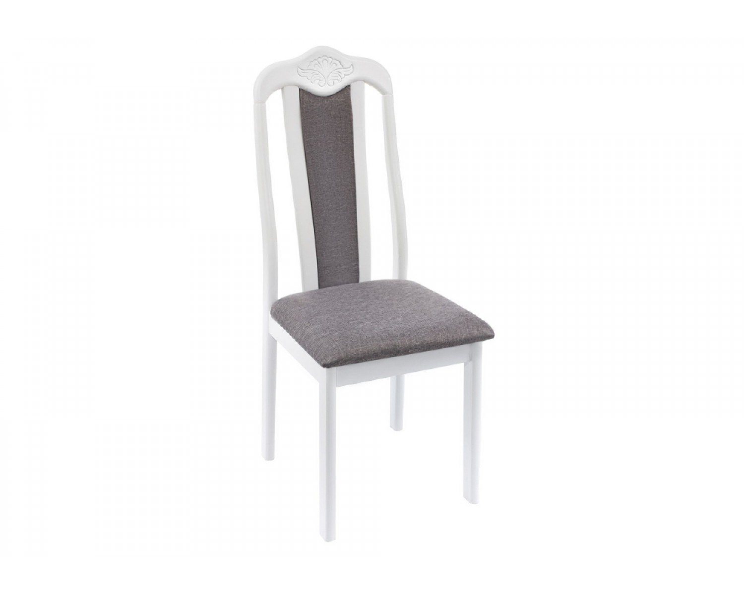 Стул деревянный Aron Soft white / light grey