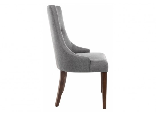 Стул Elegance dark walnut / fabric grey