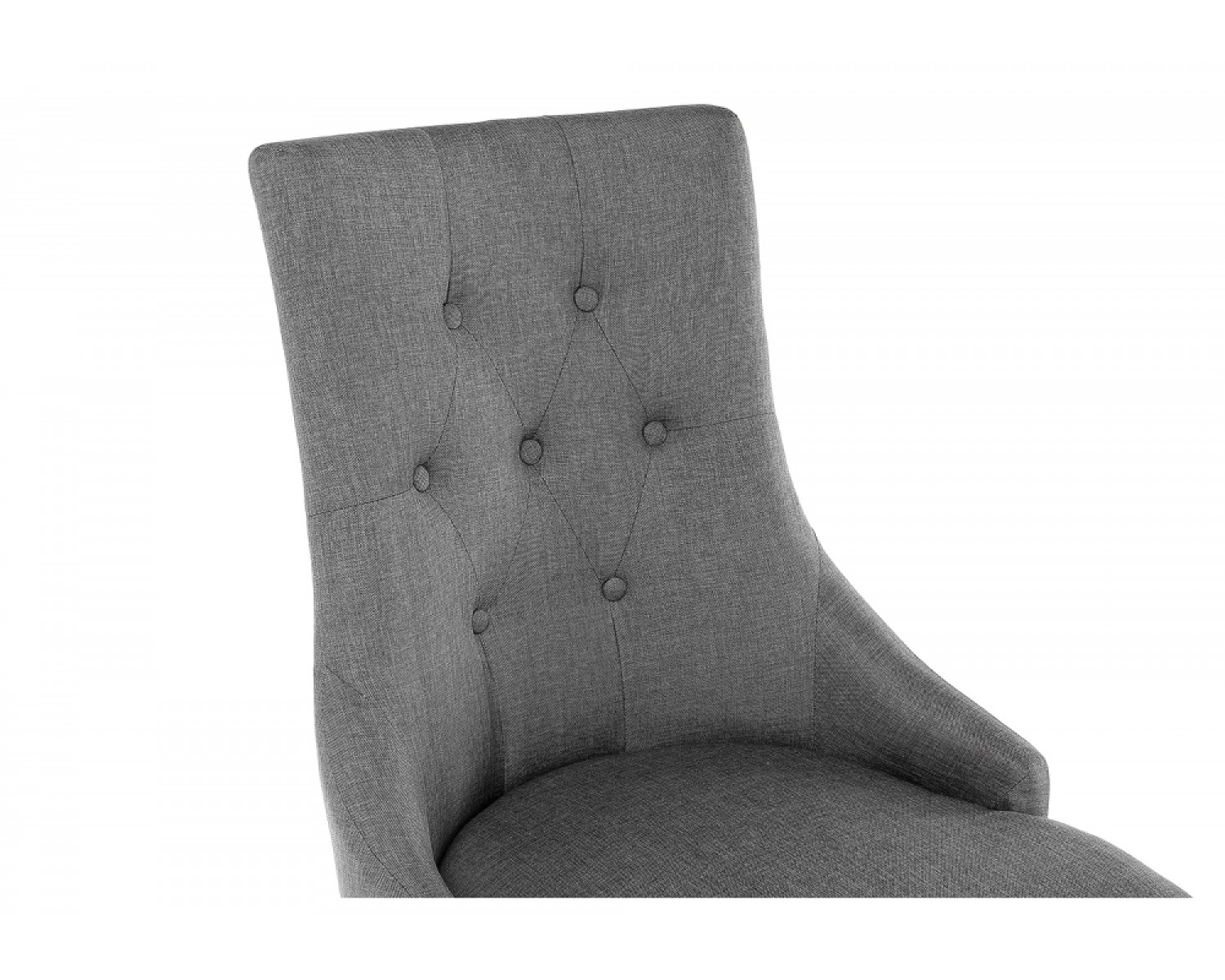 Стул Elegance dark walnut / fabric grey