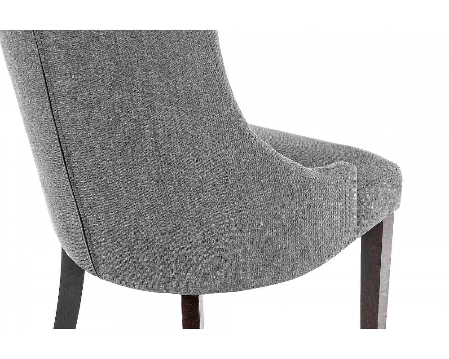 Стул Elegance dark walnut / fabric grey