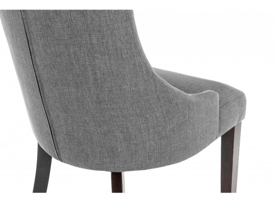 Стул Elegance dark walnut / fabric grey