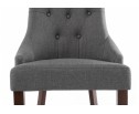 Стул Elegance dark walnut / fabric grey