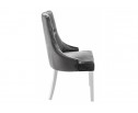 Стул Elegance white / fabric grey