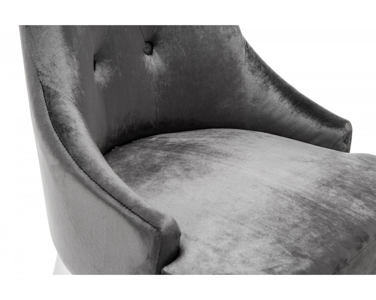 Стул Elegance white / fabric grey