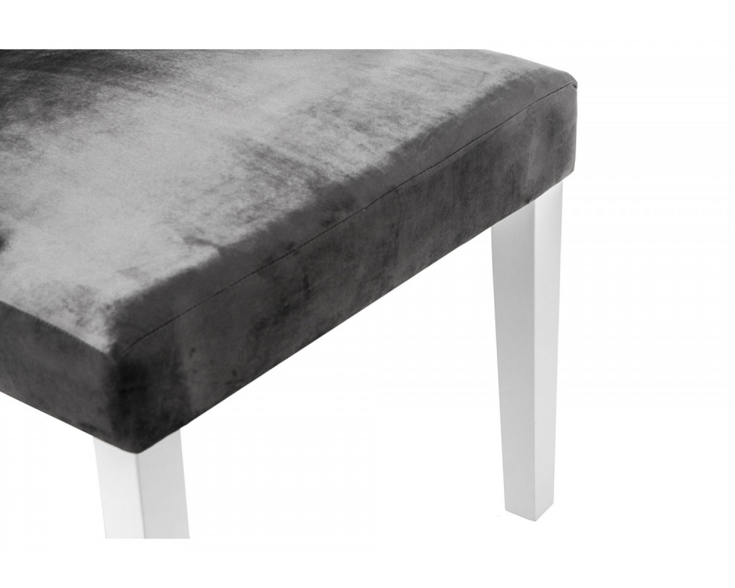 Стул Elegance white / fabric grey