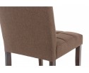 Стул Madina dark walnut / fabric brown