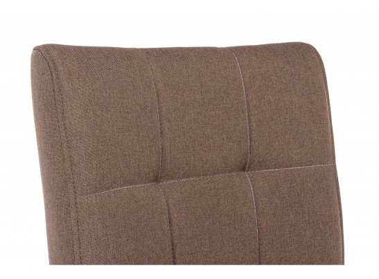Стул Madina dark walnut / fabric brown