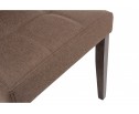 Стул Madina dark walnut / fabric brown