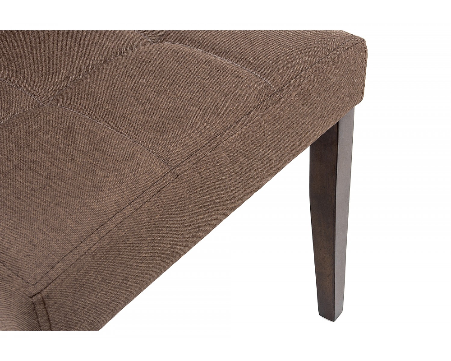 Стул Madina dark walnut / fabric brown