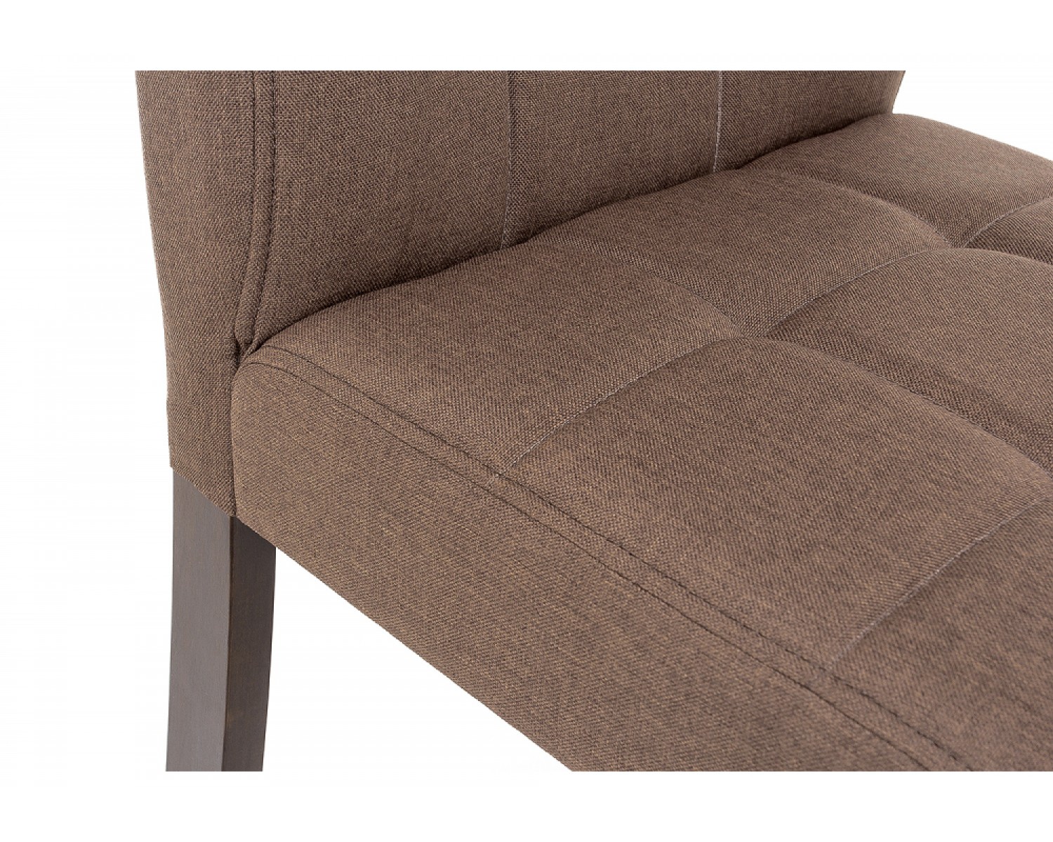 Стул Madina dark walnut / fabric brown