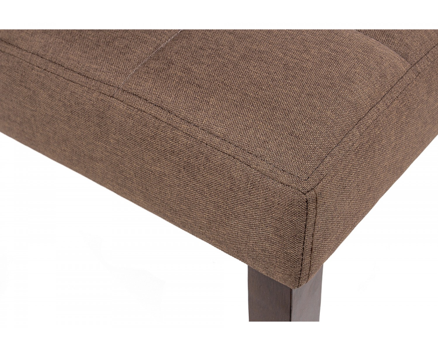 Стул Madina dark walnut / fabric brown