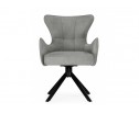 Стул на металлокаркасе Atlanta gray / black крутящийся