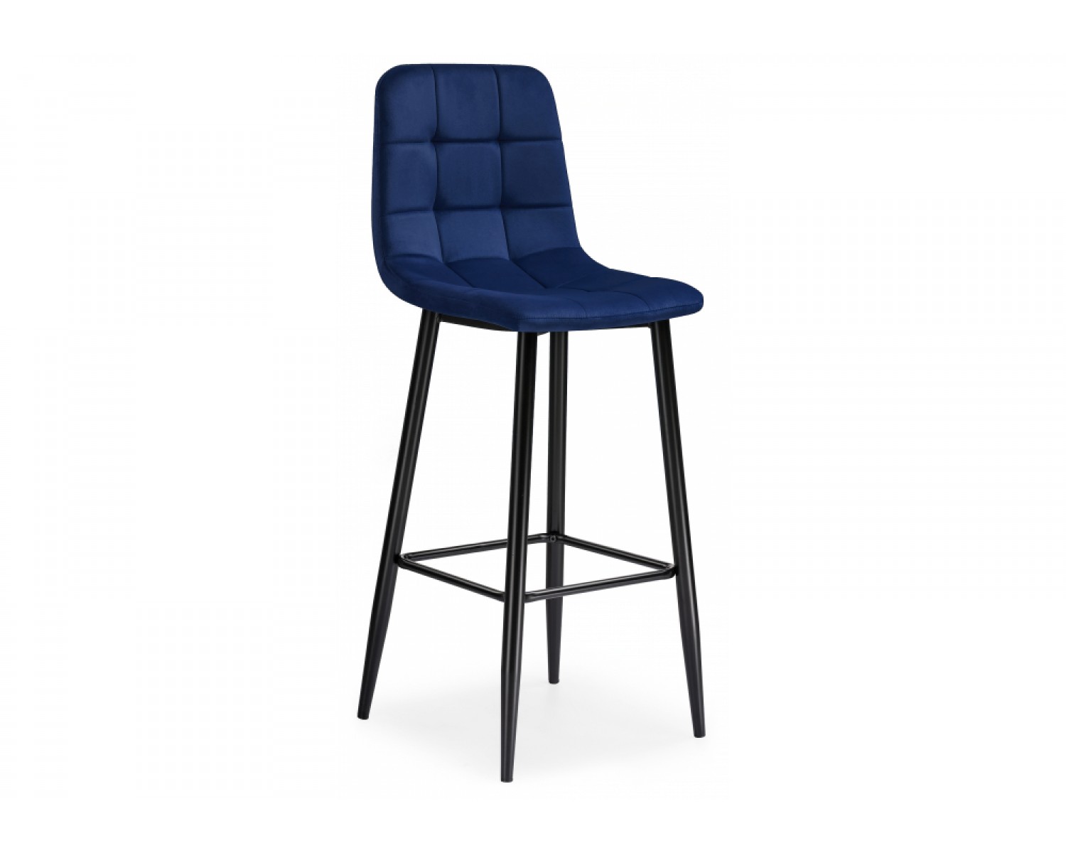 Барный стул Chio dark blue / black