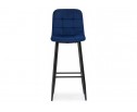 Барный стул Chio dark blue / black