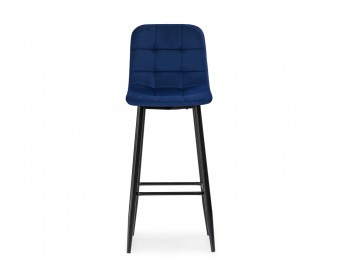 Барный стул Chio dark blue / black