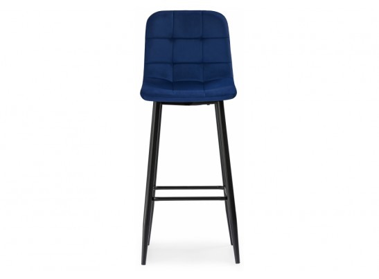 Барный стул Chio dark blue / black
