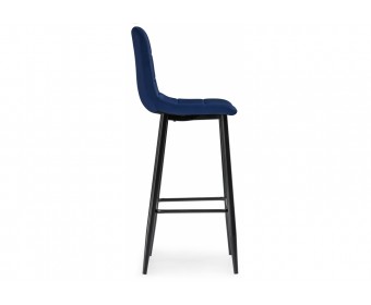 Барный стул Chio dark blue / black