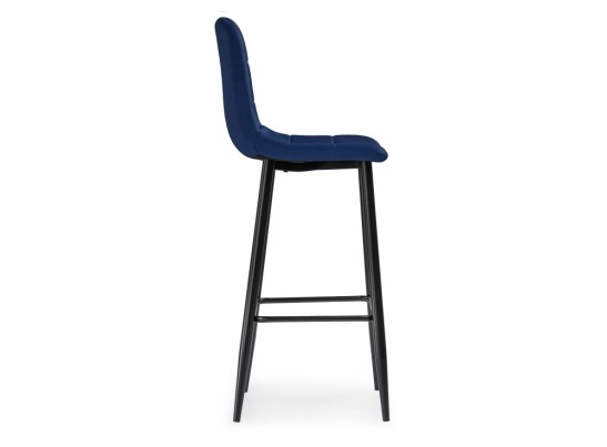 Барный стул Chio dark blue / black