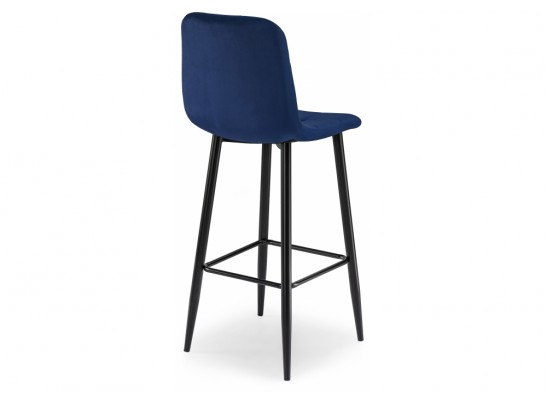 Барный стул Chio dark blue / black