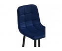 Барный стул Chio dark blue / black