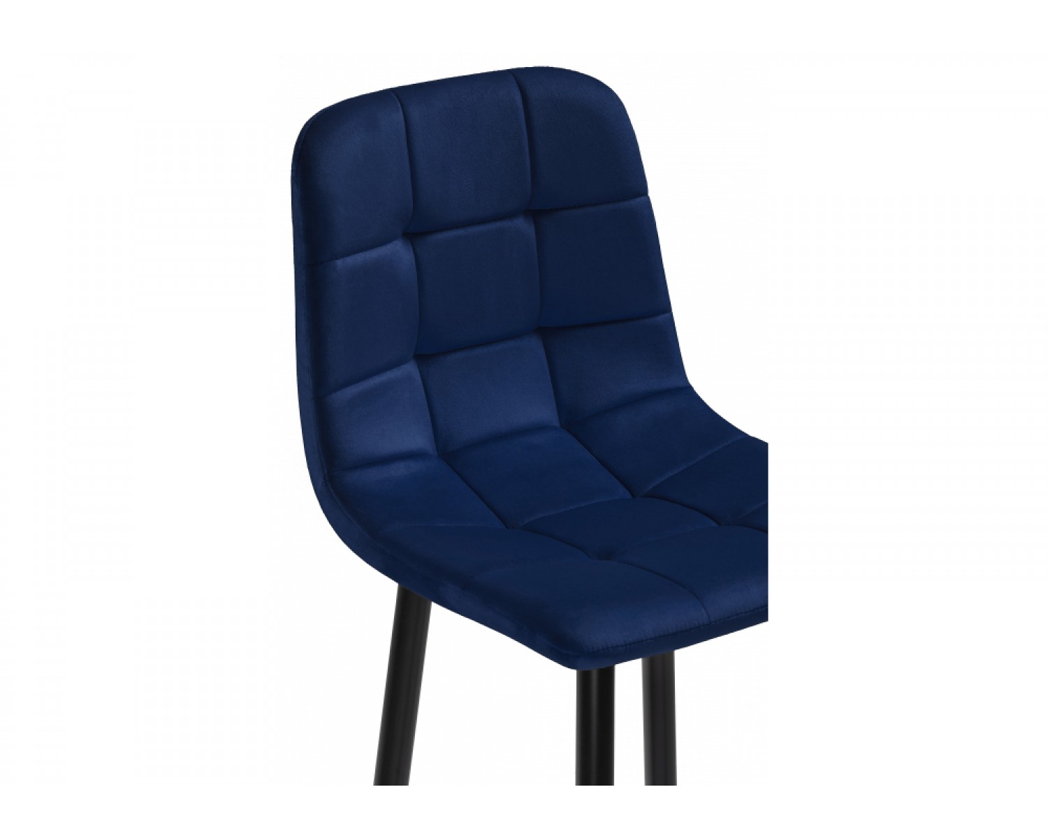 Барный стул Chio dark blue / black