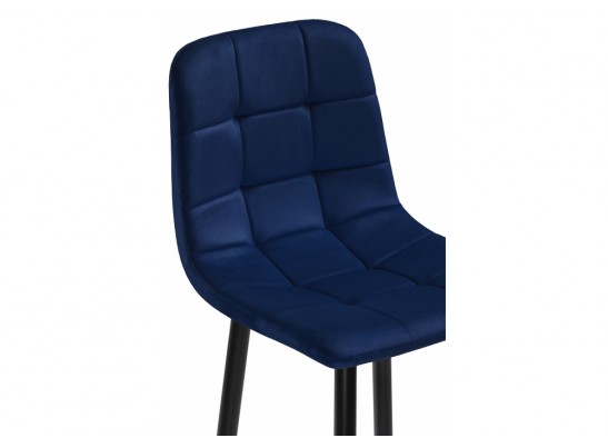 Барный стул Chio dark blue / black