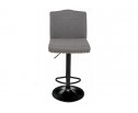 Барный стул Crown grey fabric