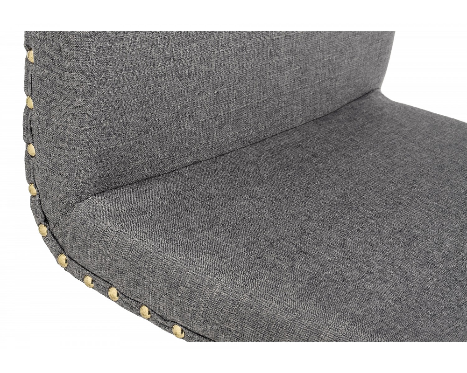 Барный стул Crown grey fabric