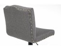 Барный стул Crown grey fabric