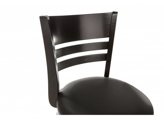 Барный стул Salon cappuccino / black